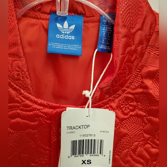 Adidas Originals Floral Embossed Jacket - Picture 7 of 7